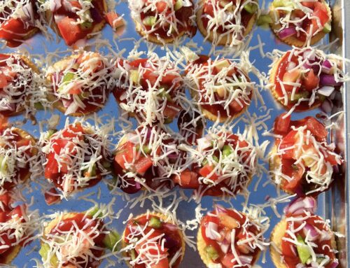 Ritz Crackers Desi Pizza Bites