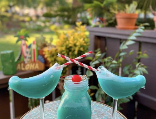Blue Hawaiian Bird